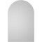 Ekena Millwork Round Top Surface Mount PVC Gable Vent w/ 2"W x 2"P Brickmould Sill Frame, 24"W x 38"H GVPRT24X3803SN - alternate 5